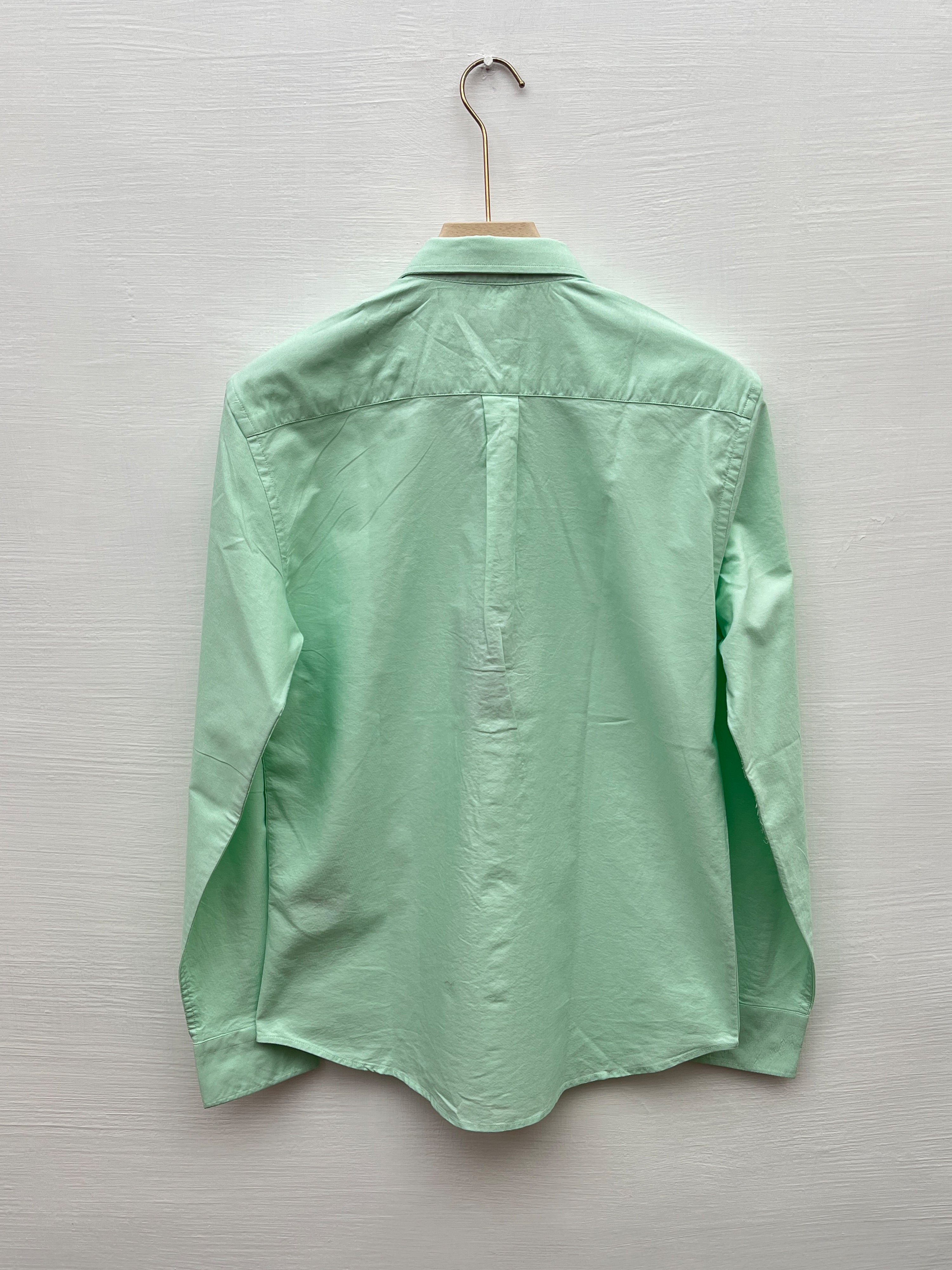 Light Green British Oxford Plain Shirt